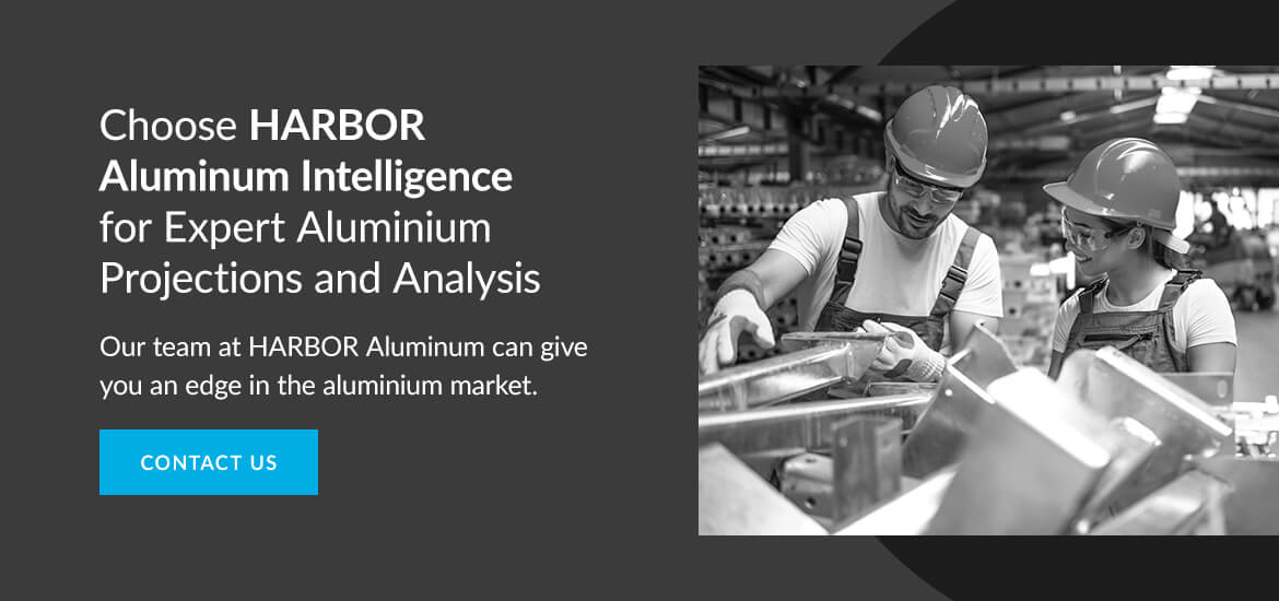 Choose Harbor for aluminum industry prices
